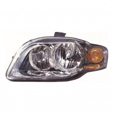 Audi A4 2004-2008 Halogen Head Lamp Unit Passenger Side